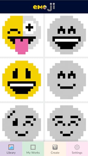 Emoji color by number pixel art emojiappstore for android