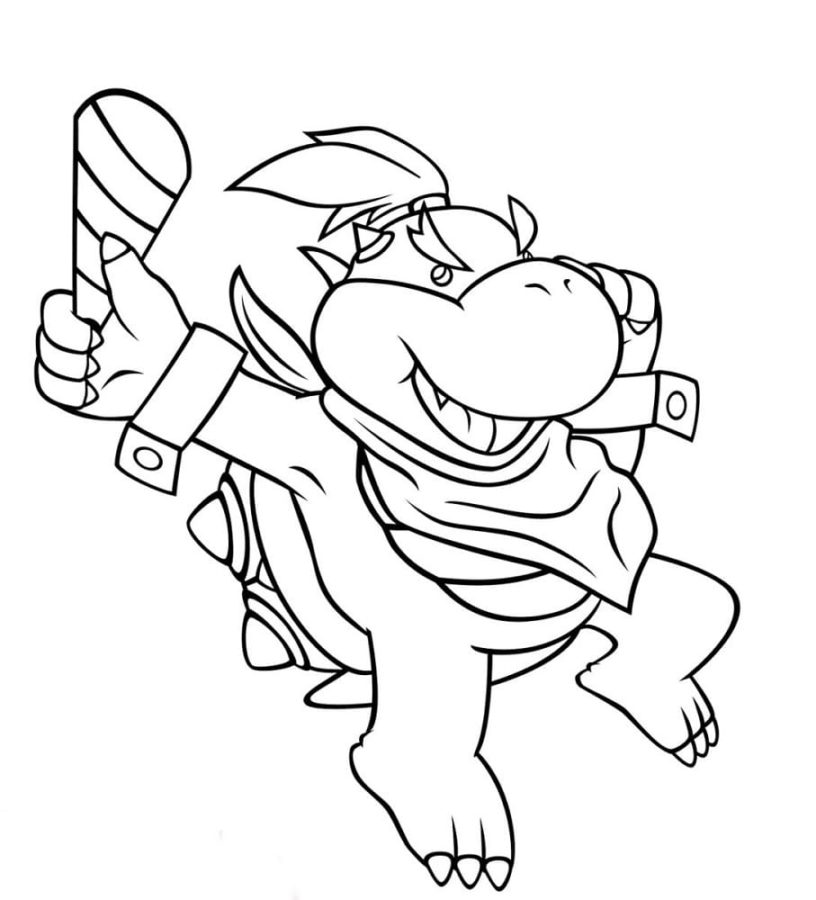 Bowser coloring pages by coloringpageswk on