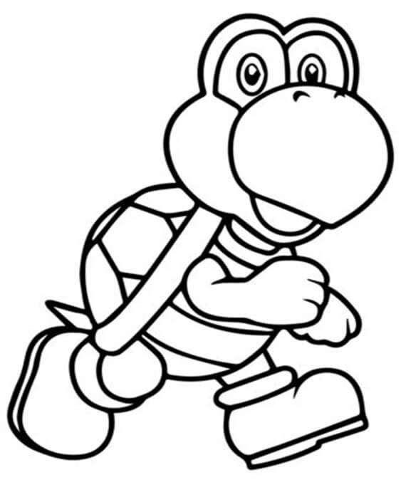 Free easy to print mario coloring page pagine da colorare mandala disegni da colorare super mario bros