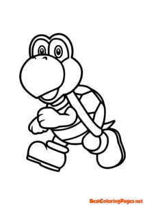 Mario coloring pages