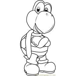 Super mario coloring pages for kids printable free download