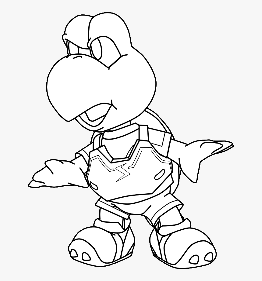 Koopa troopa coloring pages images pictures