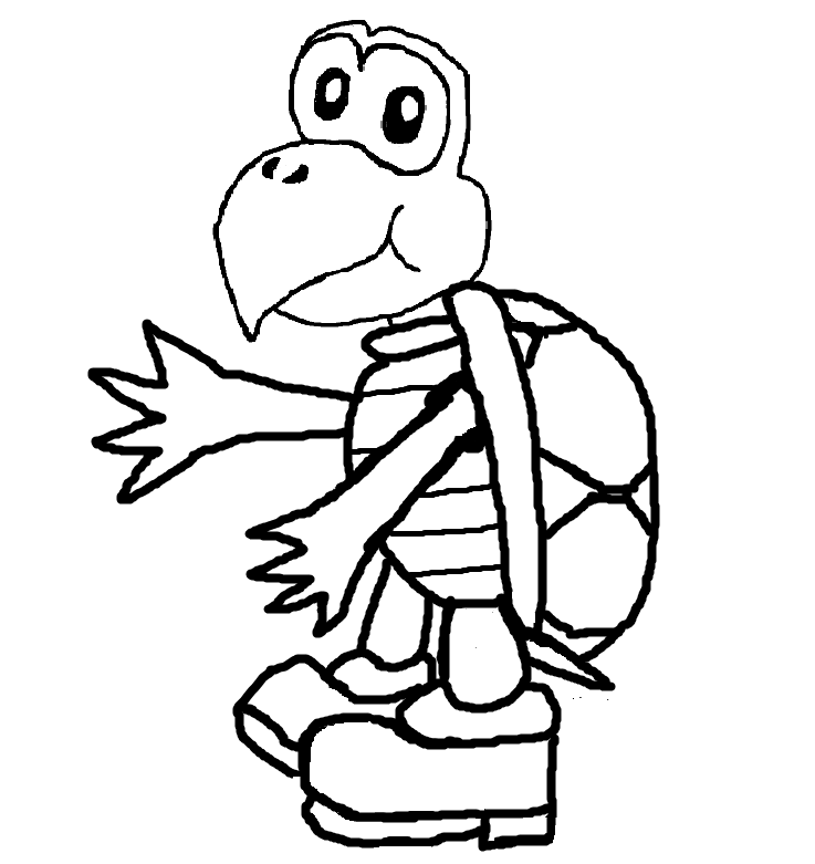 Koopa troopa blank by grim