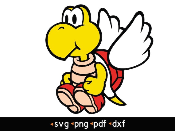 Koopa troopa svg png pdf dxf download now