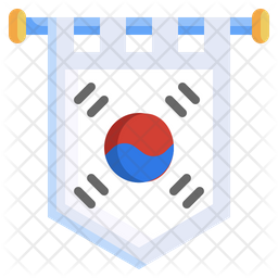 South korea flag icons