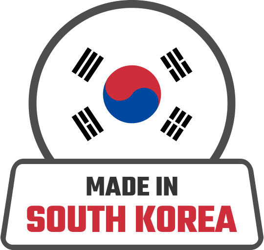 Made in south korea icon png and svg vector free download