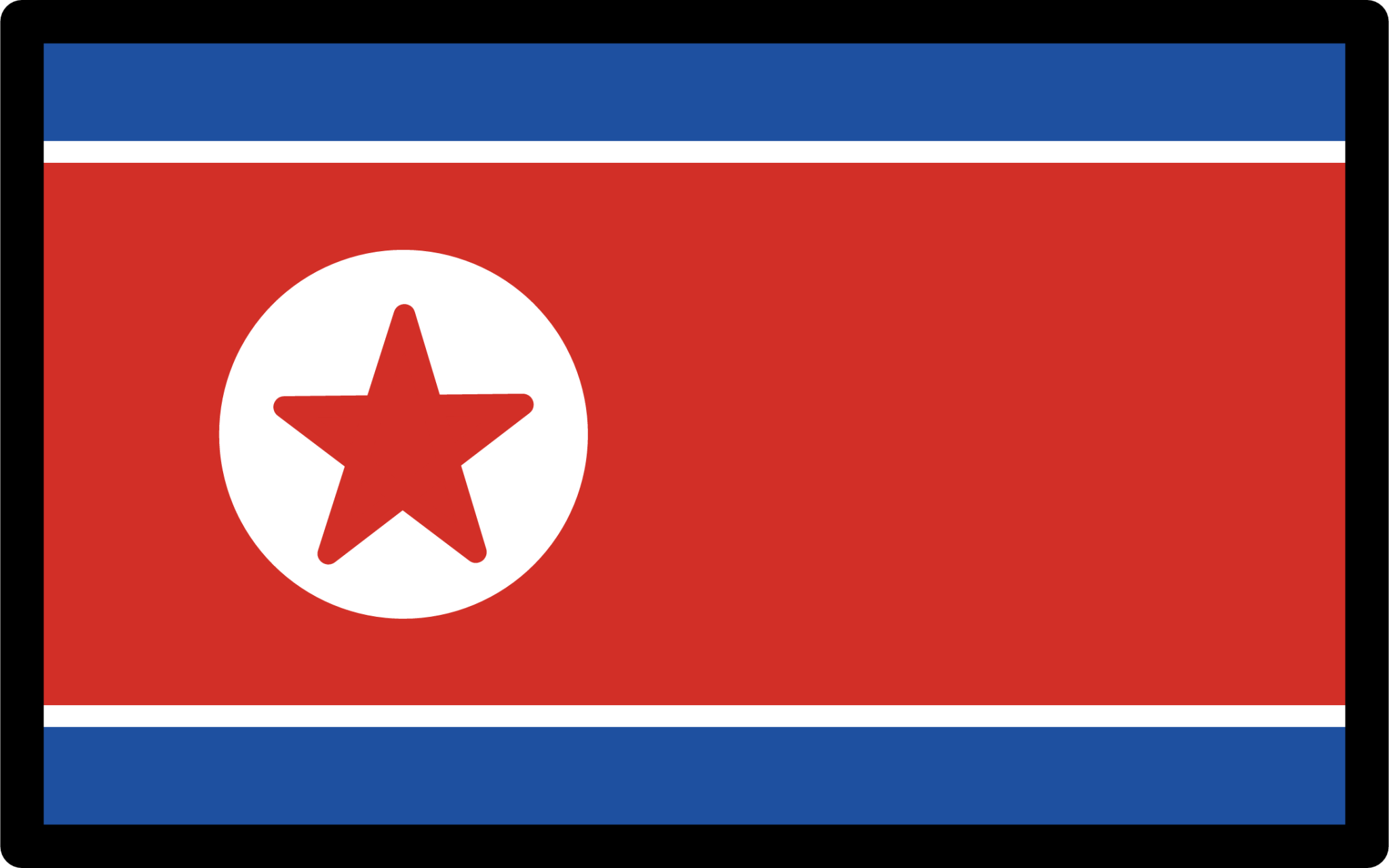 Flag north korea emoji