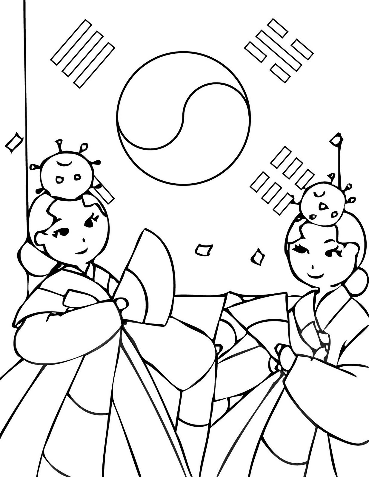 Stats page and korean coloring pages just wedeminute flag coloring pages korean crafts coloring pages