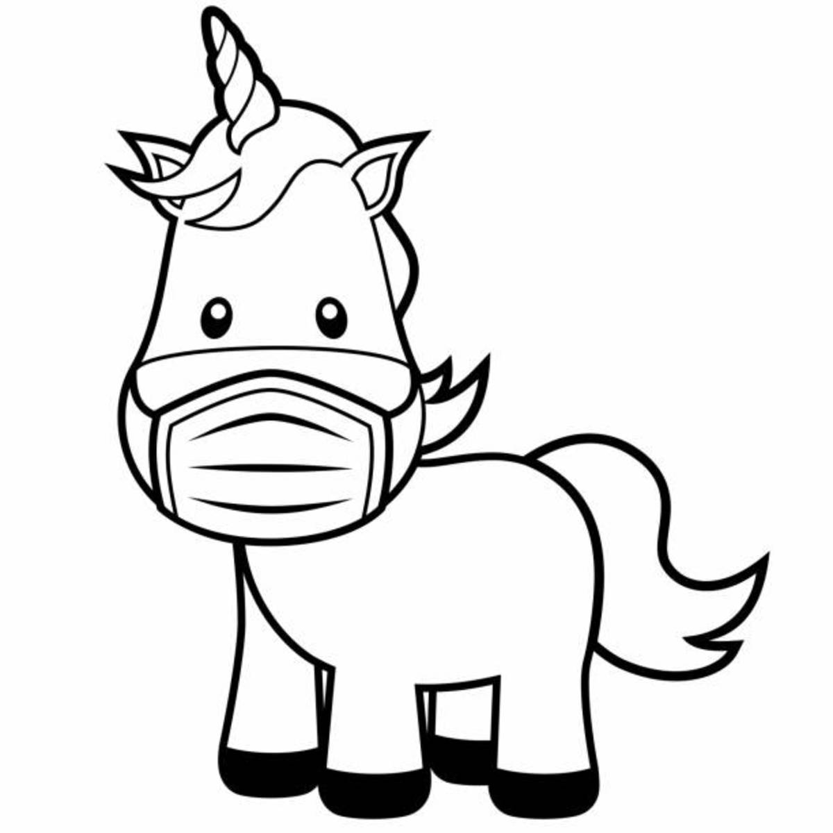 Unicorn coloring pages free printable sheets for kids