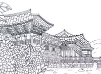 Anti stress coloring pages south korea