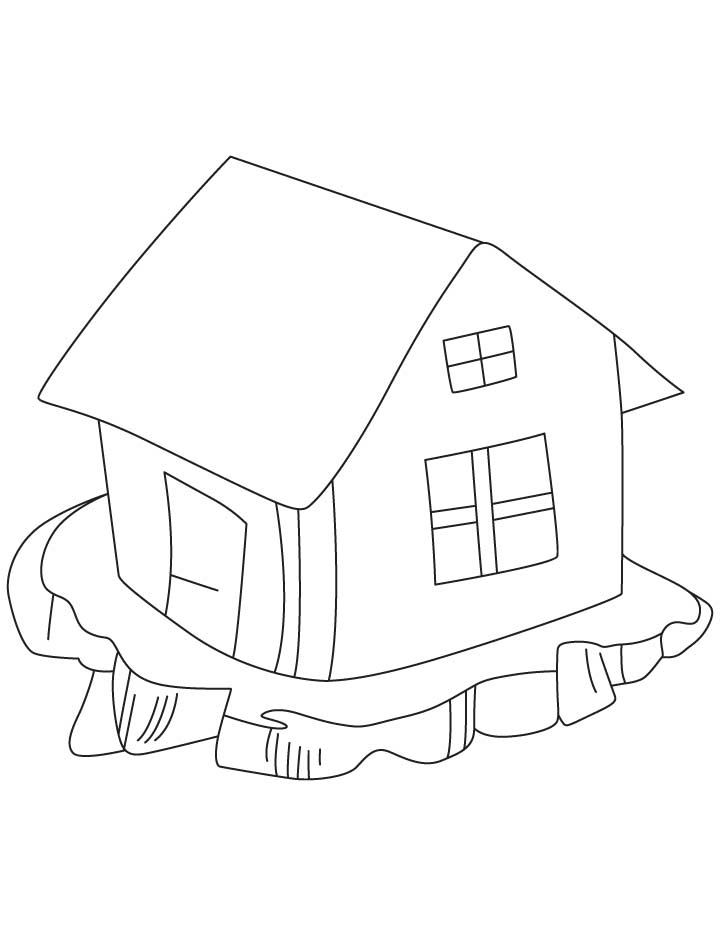 Small hut coloring pages download free small hut coloring pages for kids best coloring pages