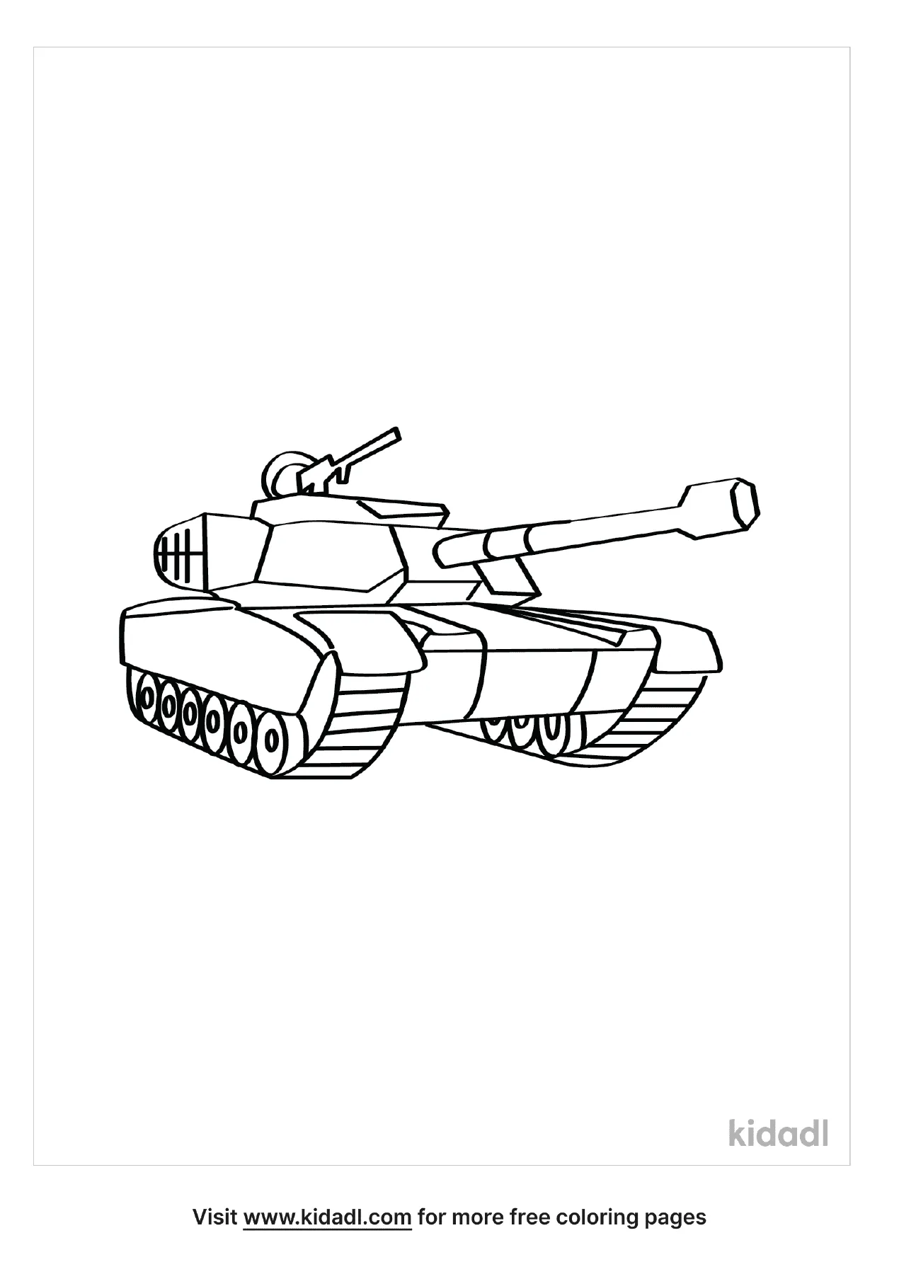 Free korean war tank coloring page coloring page printables