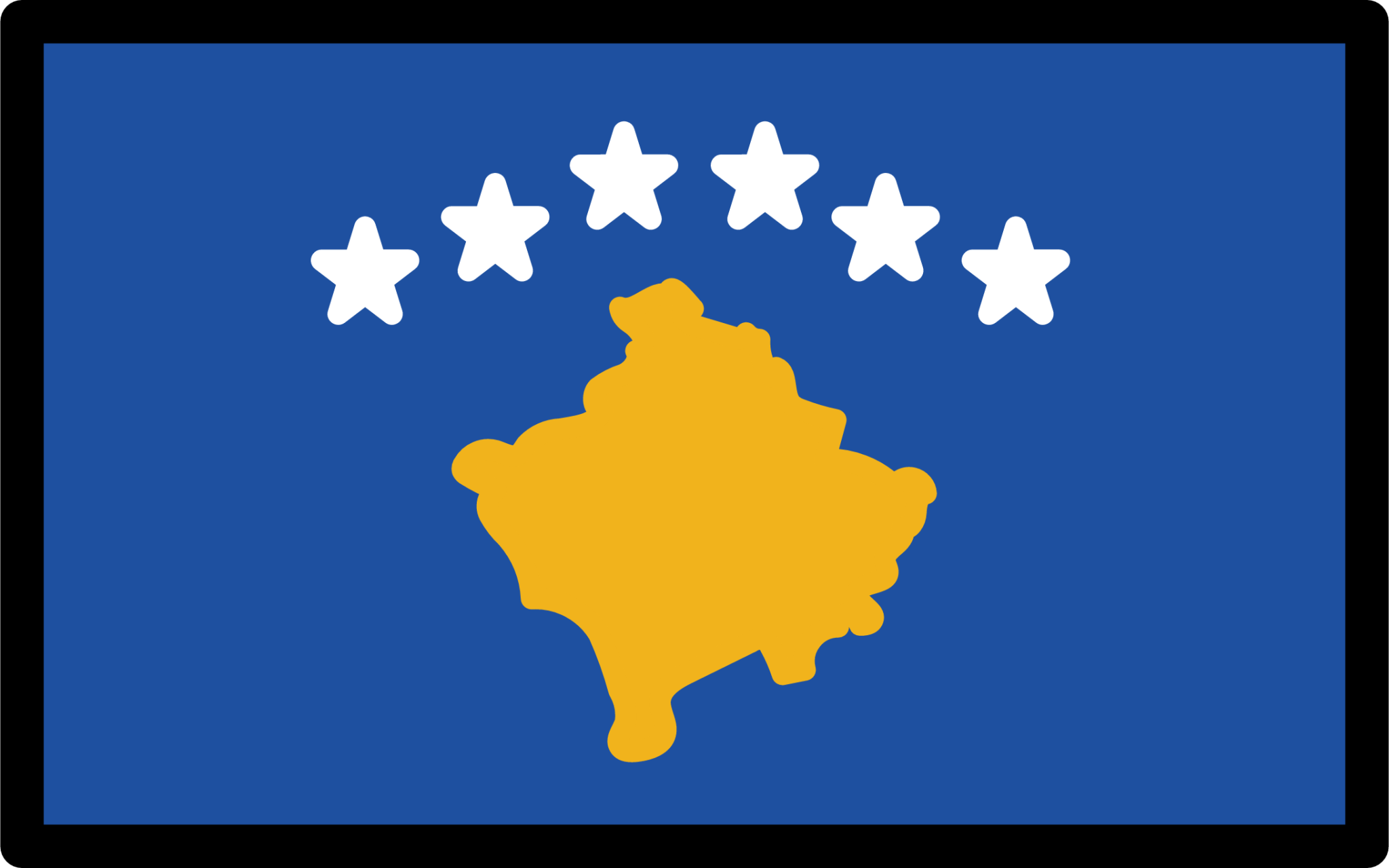 Flag kosovo emoji