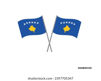 Kosovo flag photos images and pictures