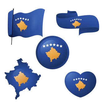 Kosovo d vectors illustrations for free download
