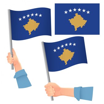 Page kosovo realistic flag images