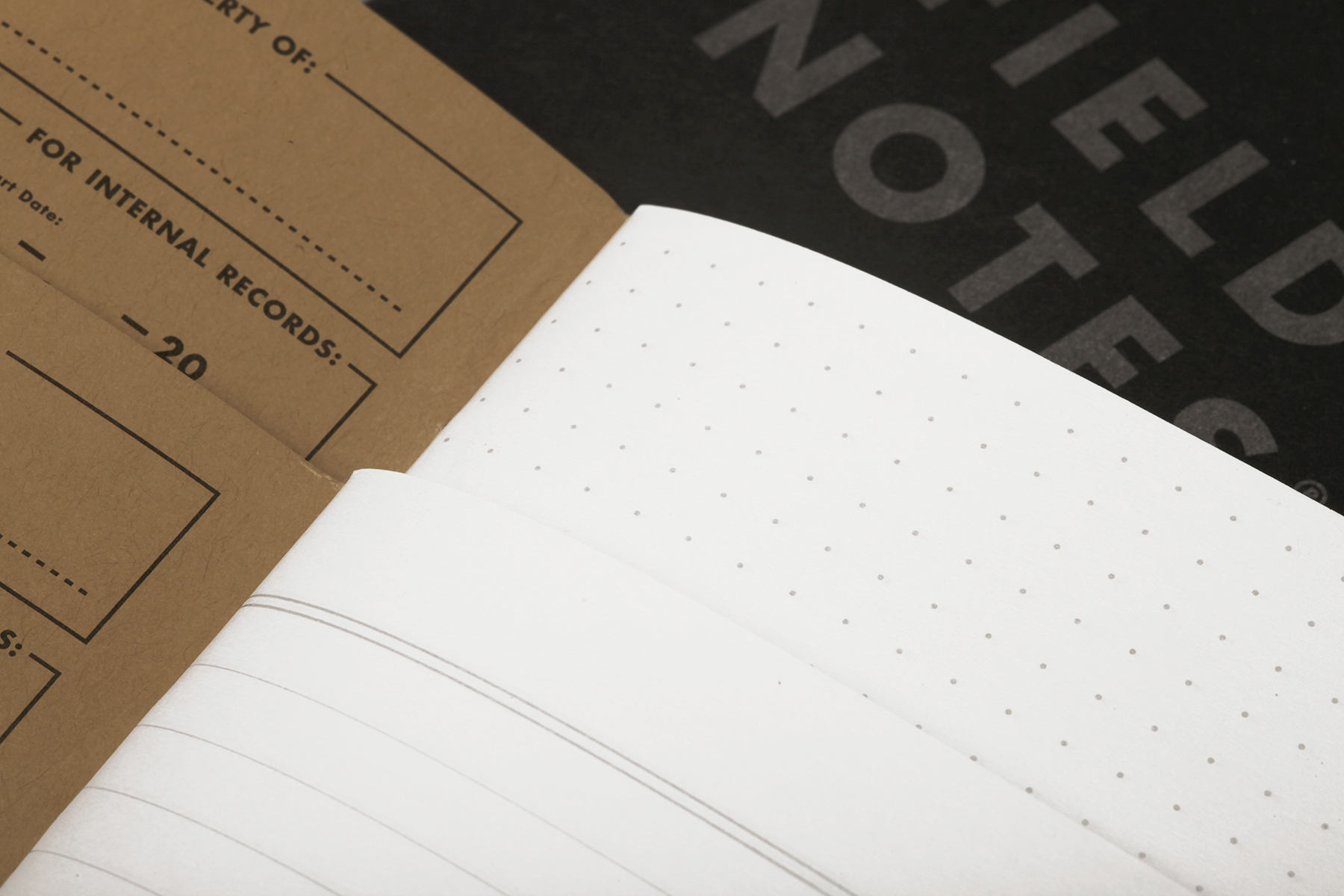 Field notes pitch black memo books
