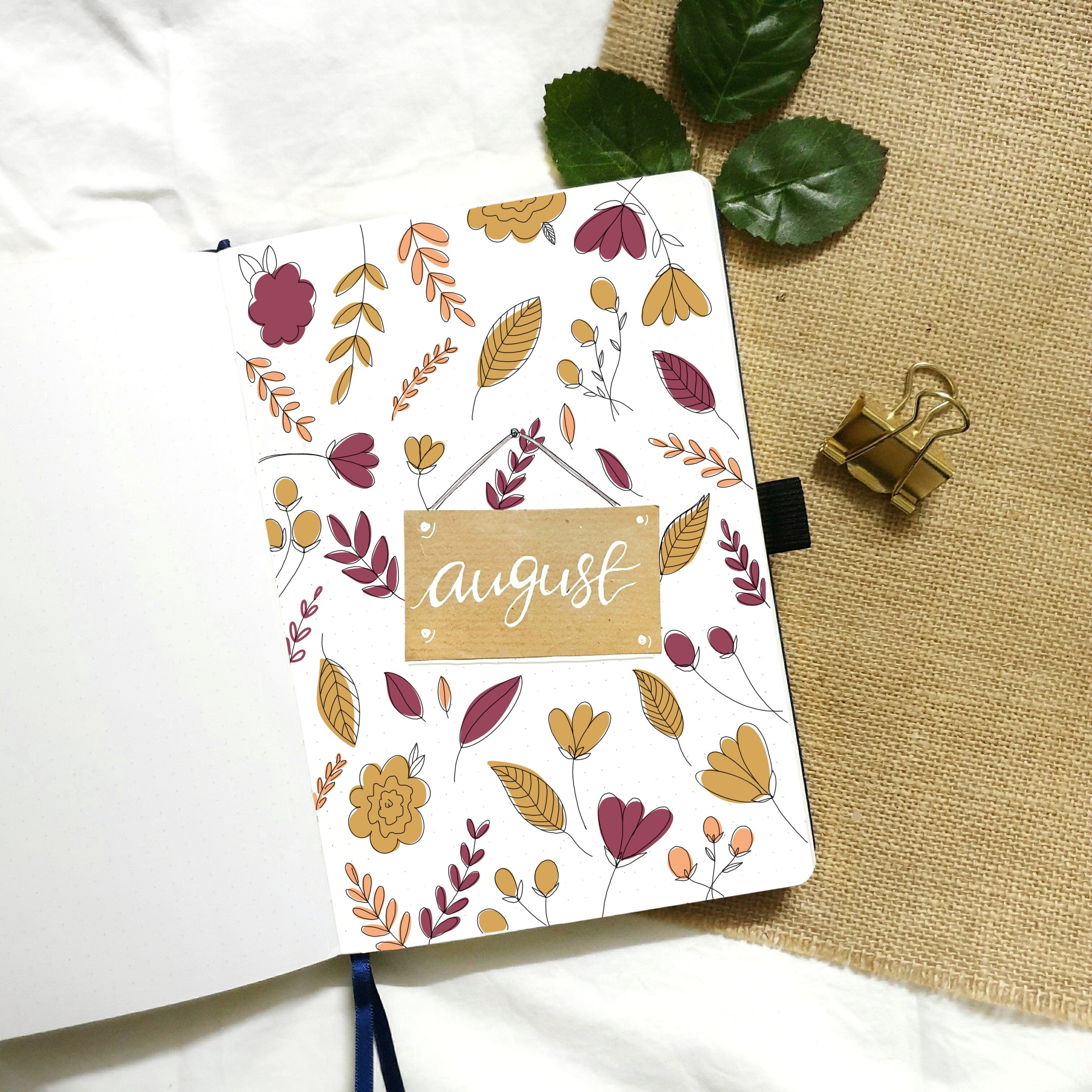 Creative ways to use kraft paper in your bullet journal archer and olive