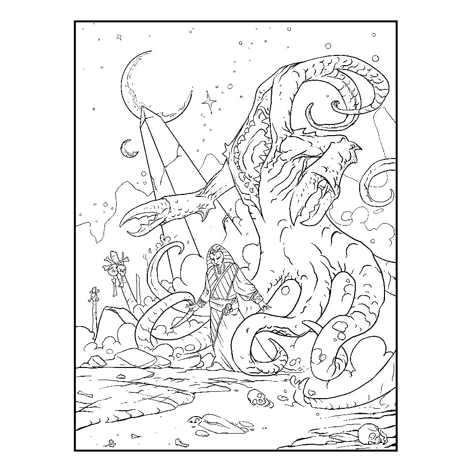 Color the cthulhu mythos