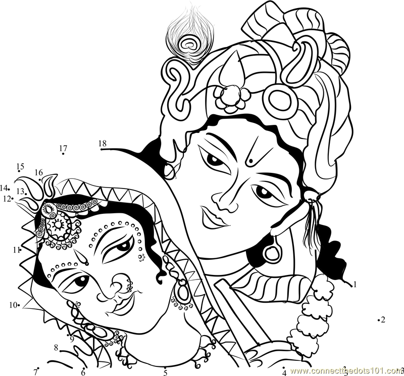 Krishna coloring