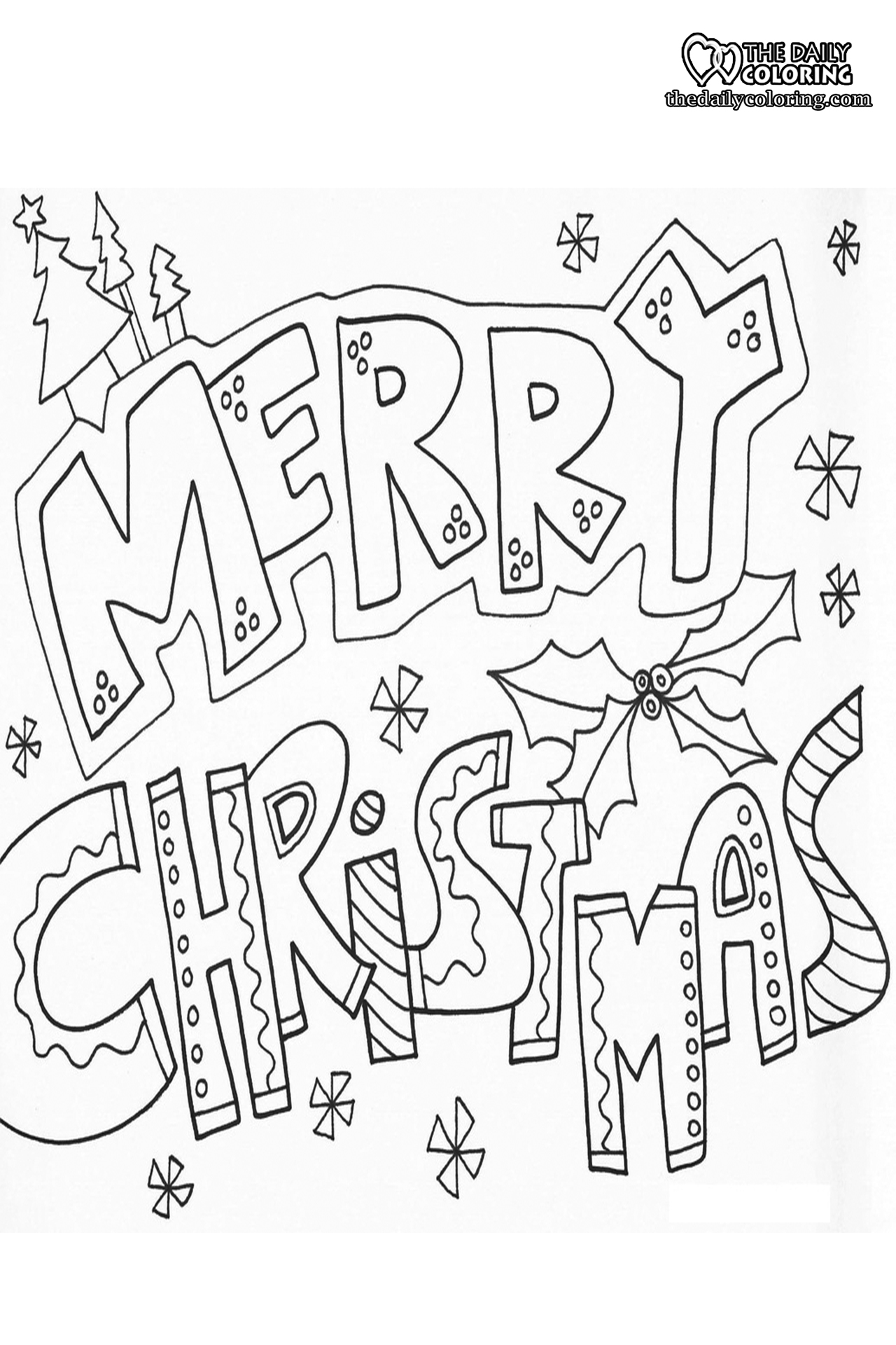 Christmas ornament coloring pages free