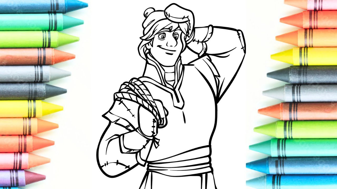 Kristoff coloring pages frozen coloring elsa coloring anna coloring