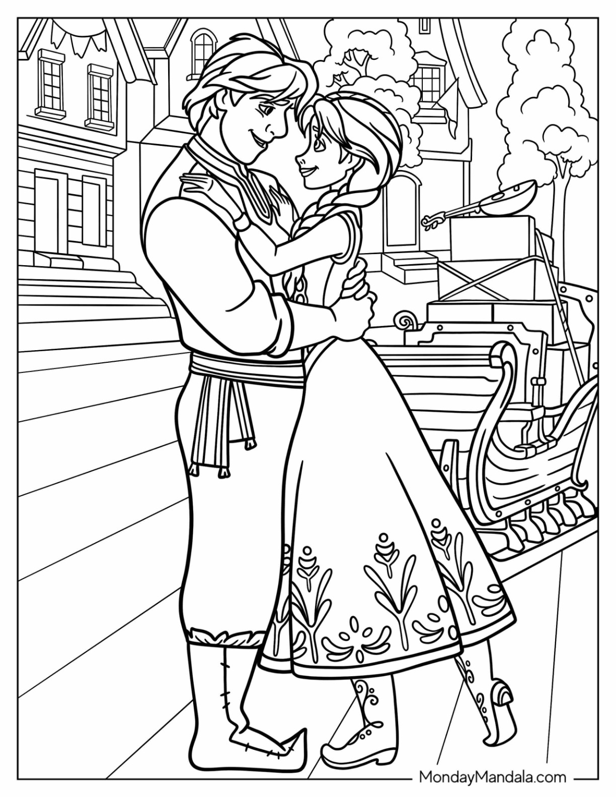 Anna coloring pages free pdf printables