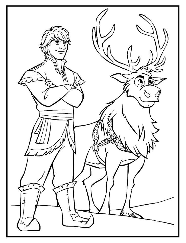 Kristoff coloring pages coloring pages free printable coloring pages printable coloring pages