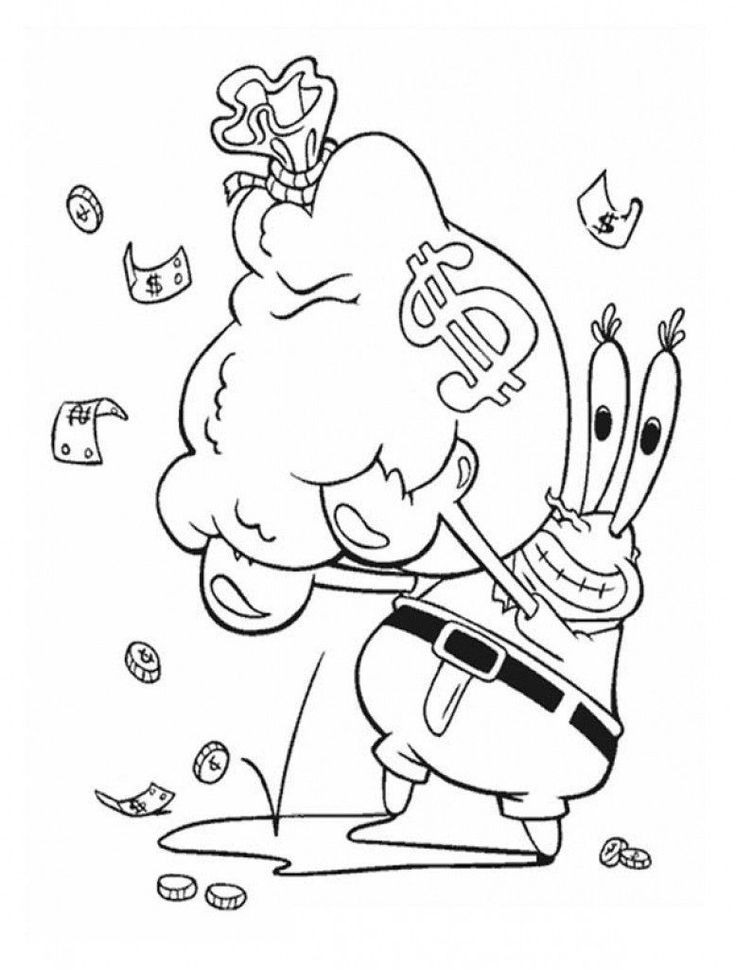 Spongebob coloring pages krusty krab â through the thousand photos on the web in relation to spongeâ spongebob coloring coloring book art cartoon coloring pages