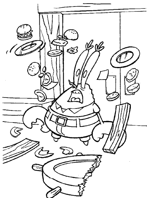 Spongebob squarepants coloring pages team colors