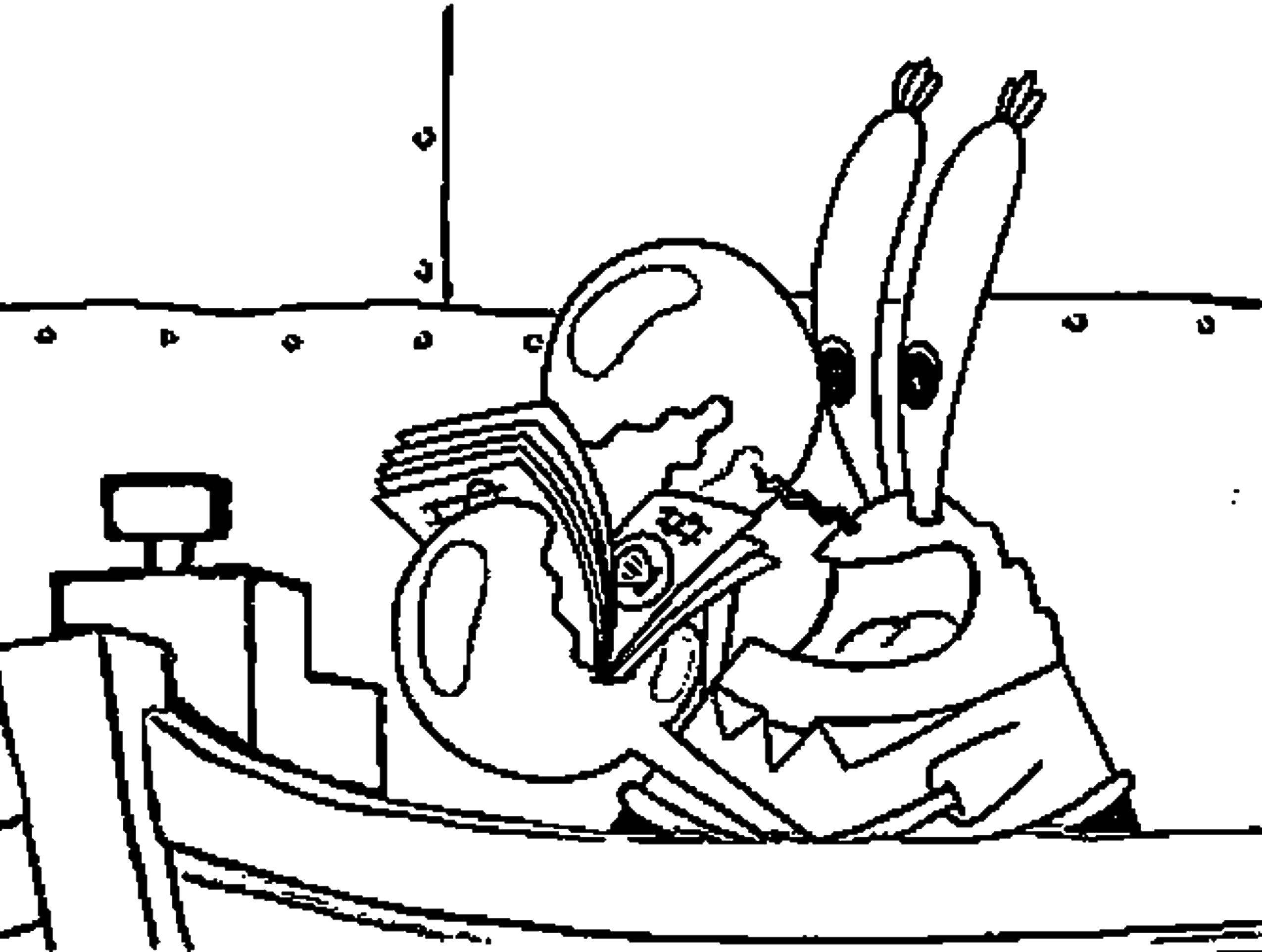 Online coloring pages coloring page mr krabs counting money spongebob download print coloring page