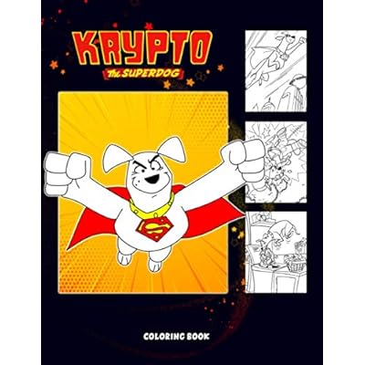 Krypto the superdog coloring book exclusive puerto rico