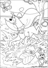 Krypto coloring pages on coloring