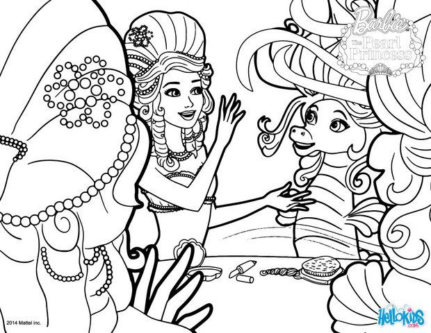 Lumina and kuda the seahorse coloring pages