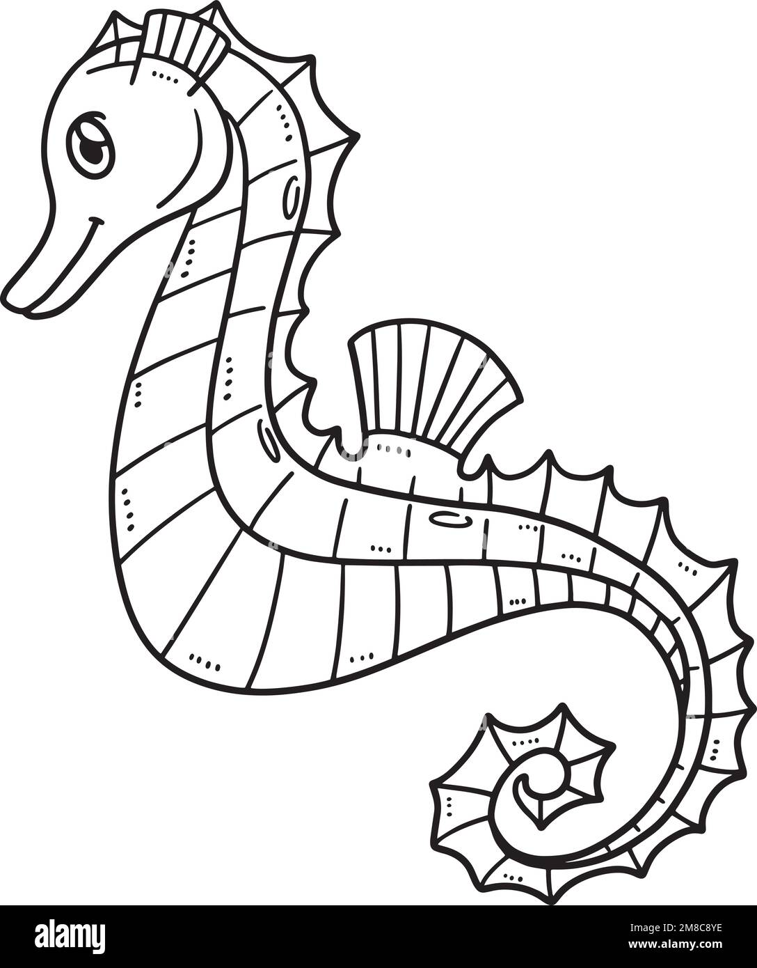 Seahorse drawing hi