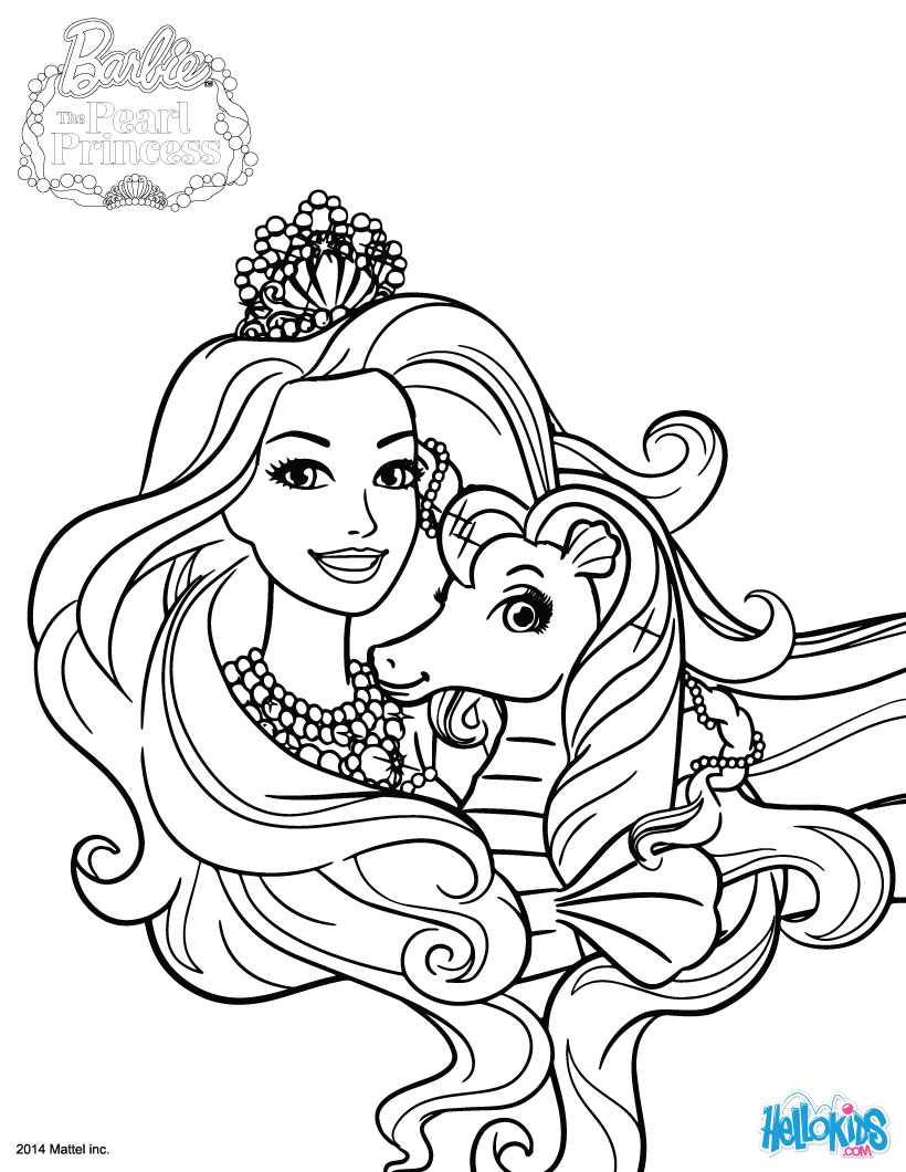 Kuda is luminas pet coloring pages