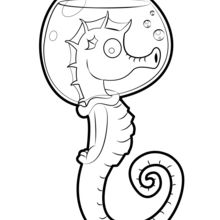 Seahorse coloring pages drawing for kids videos for kids reading learning kids crafts and activities daily kids news free online games