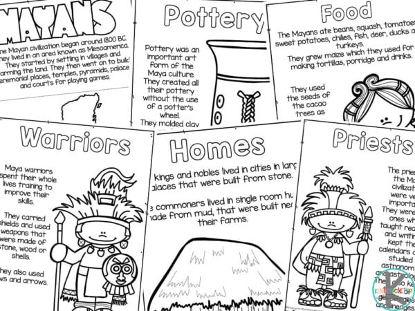 Free printable maya coloring pages for kids to read color learn