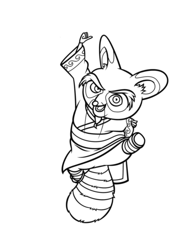 Master shifu coloring page free printable coloring pages