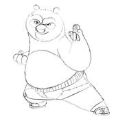 Kung fu panda coloring pages free coloring pages