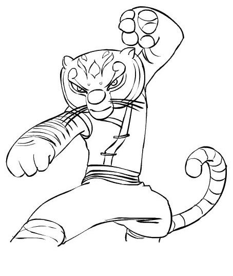 Kung fu panda animation movies â free printable coloring pages