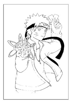 Nurture imagination explore naruto manga coloring pages collection