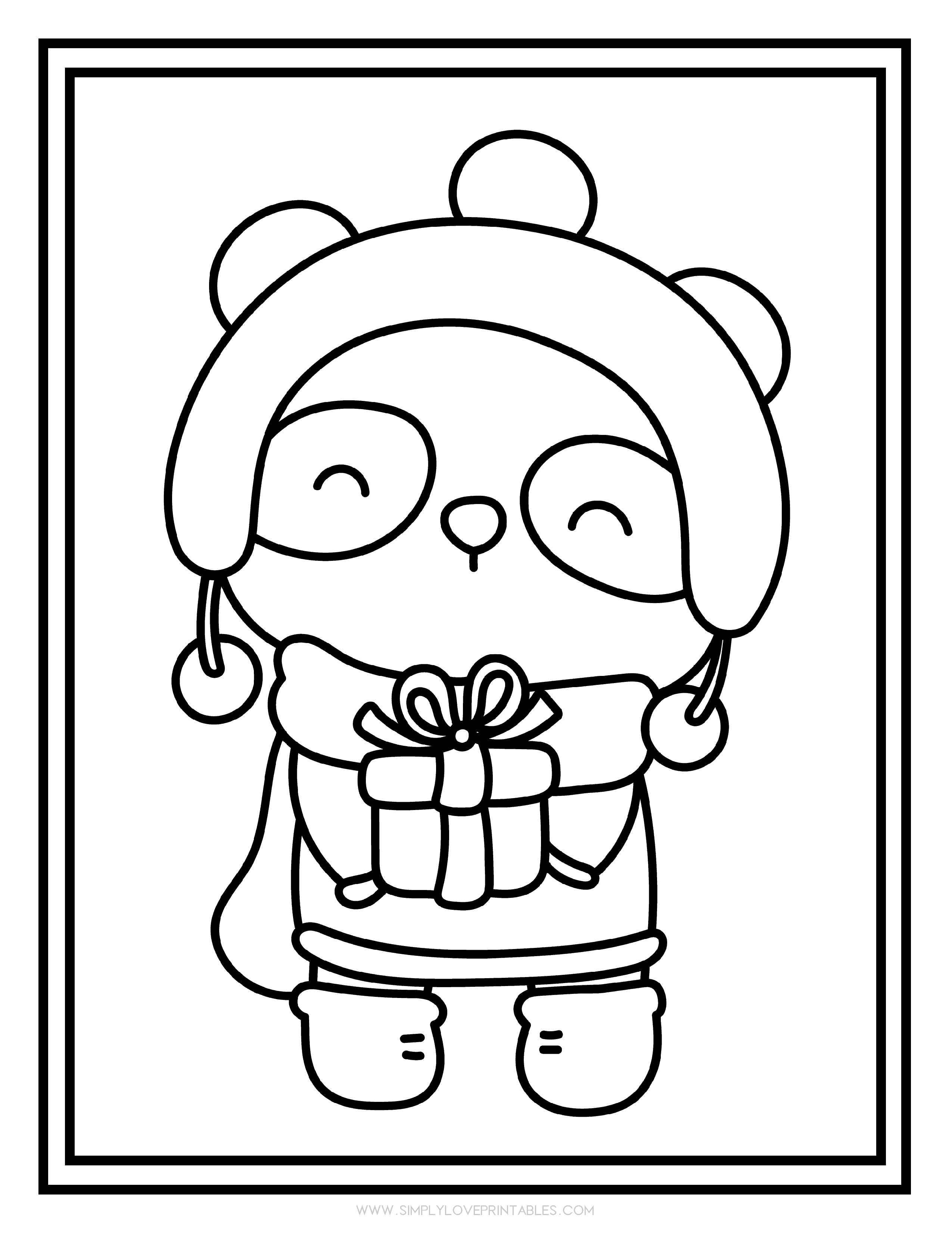 Free printable christmas coloring pages