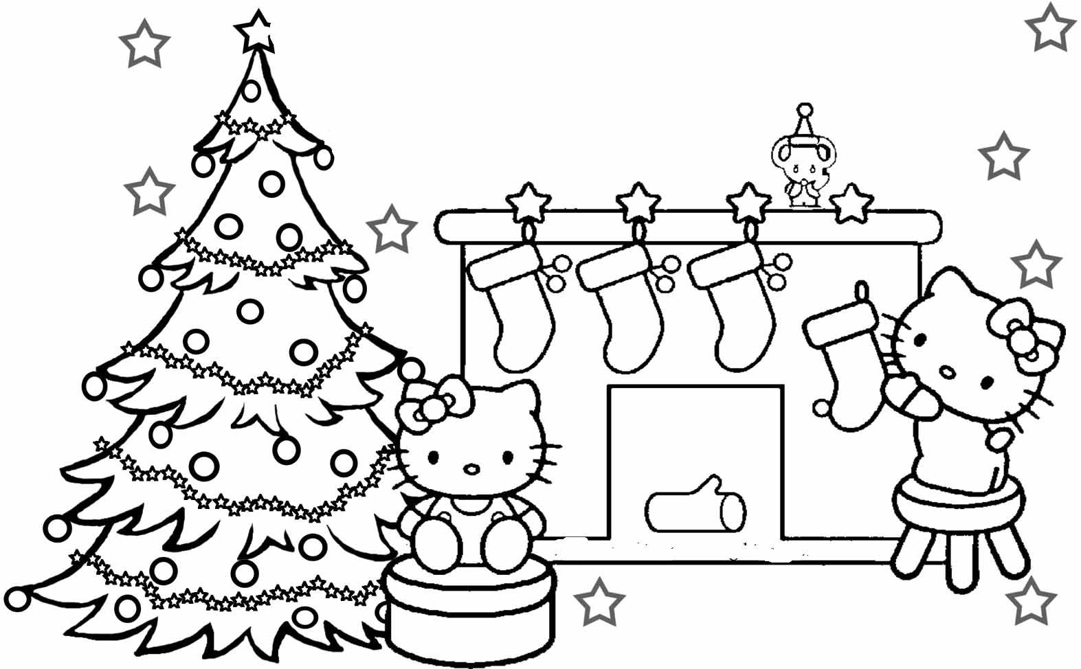 Printable hello kitty wele christmas coloring for kids hello kitty colouring pages hello kitty coloring kitty coloring