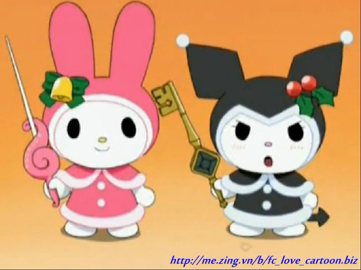 My melody and kuromi merry christmas by chichicherry on