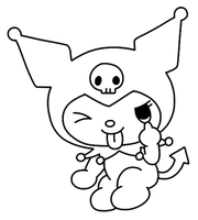 Ðï printable kuromi coloring pages for free