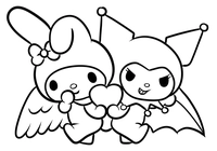 Ðï printable kuromi coloring pages for free