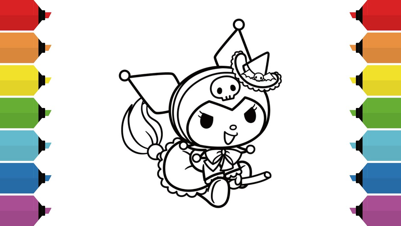 Coloring kuroi coloring page for kids