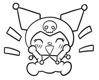 Ðï printable kuromi coloring pages for free