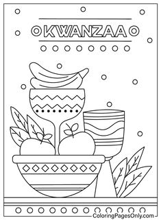 Kwanzaa coloring pages ideas kwanzaa coloring pages free printable coloring pages